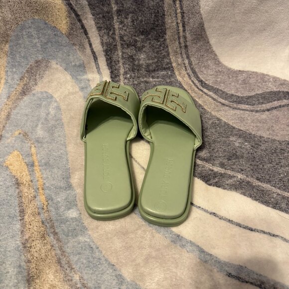 Tory Burch Mint Sandals Women's Size 7 EU38 - Picture 3 of 4